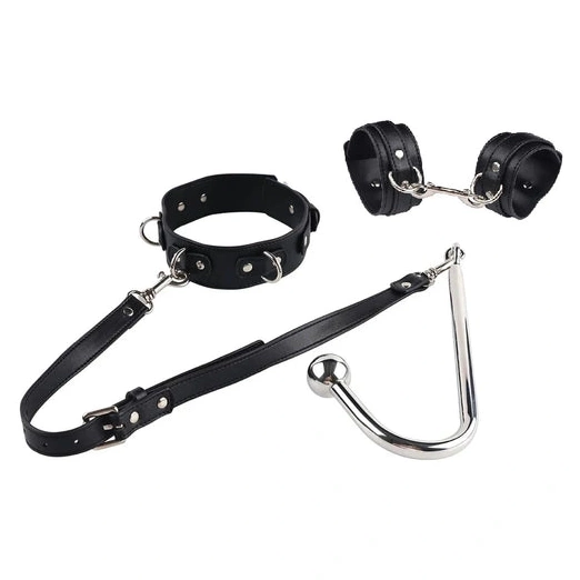 Elegant Collar Beaded 5334 Cuffs Anal and Hook with 0808